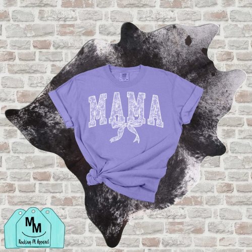 Mama Faux Applique Lace