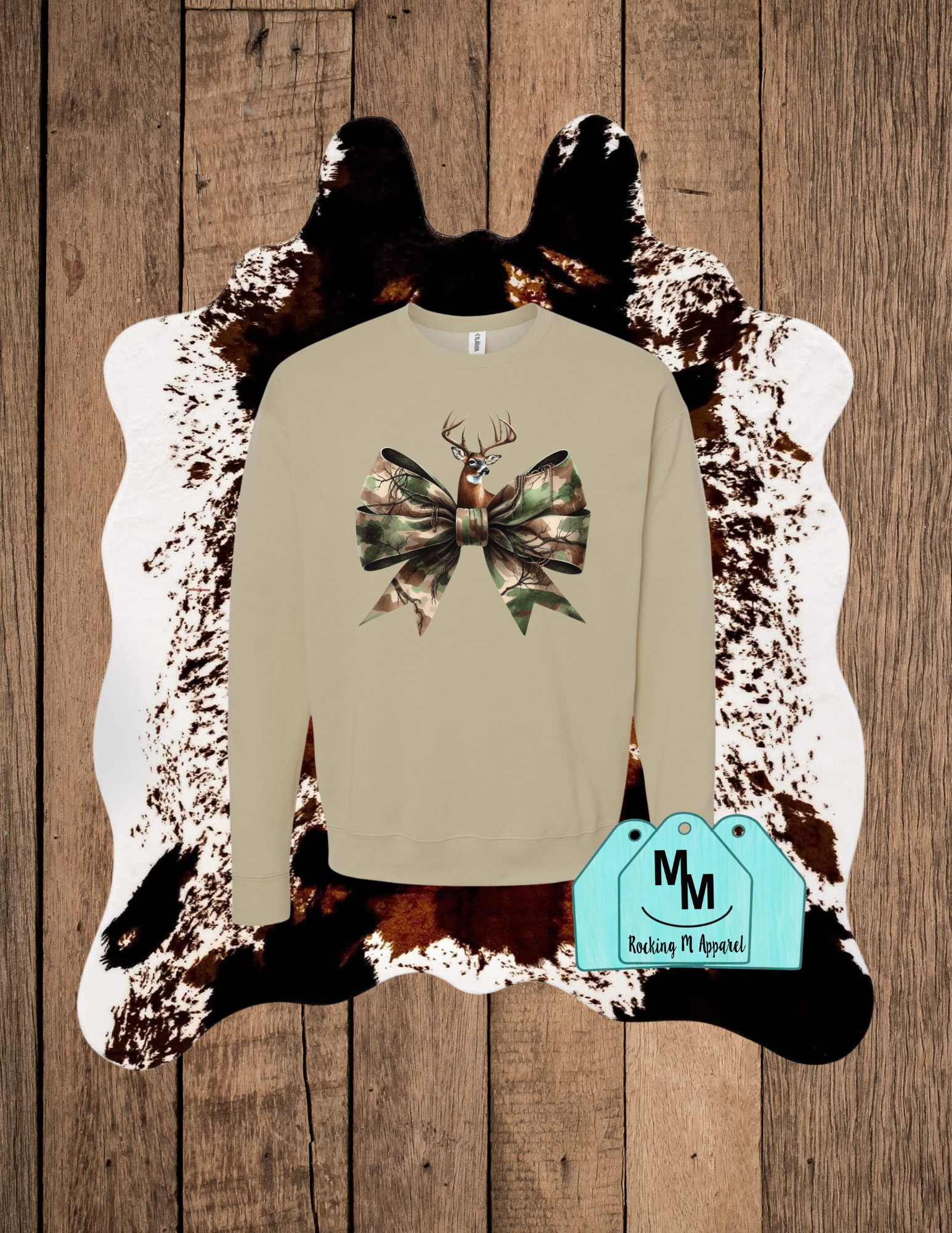 Camo Bow Long Sleeve
