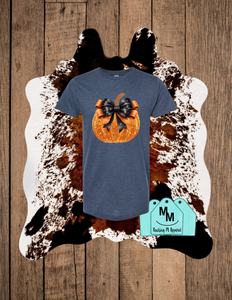 Sparkle Bow Pumpkin