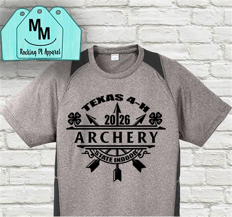 TX 4-H Indoor Archery - Pre-order by March 1st
