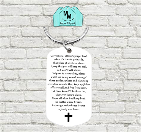 Correctional Officer Keychain
