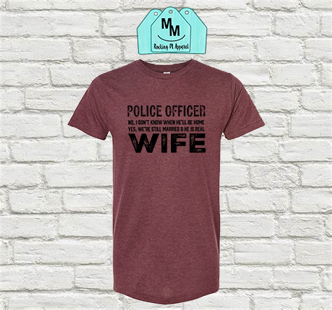 Police Officer Wife