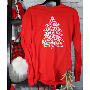 CHEETAH PRINT CHRISTMAS TREE