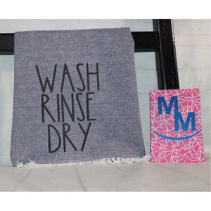 Wash Rinse Dry